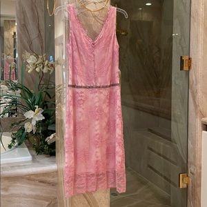 Alexia Admor Pink Lace Sheath dress